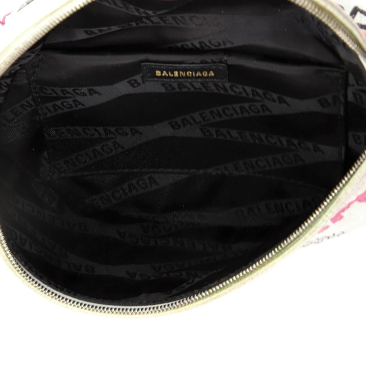 Graffiti Souvenir Belt Bag Leather XXS - Deep Luxury