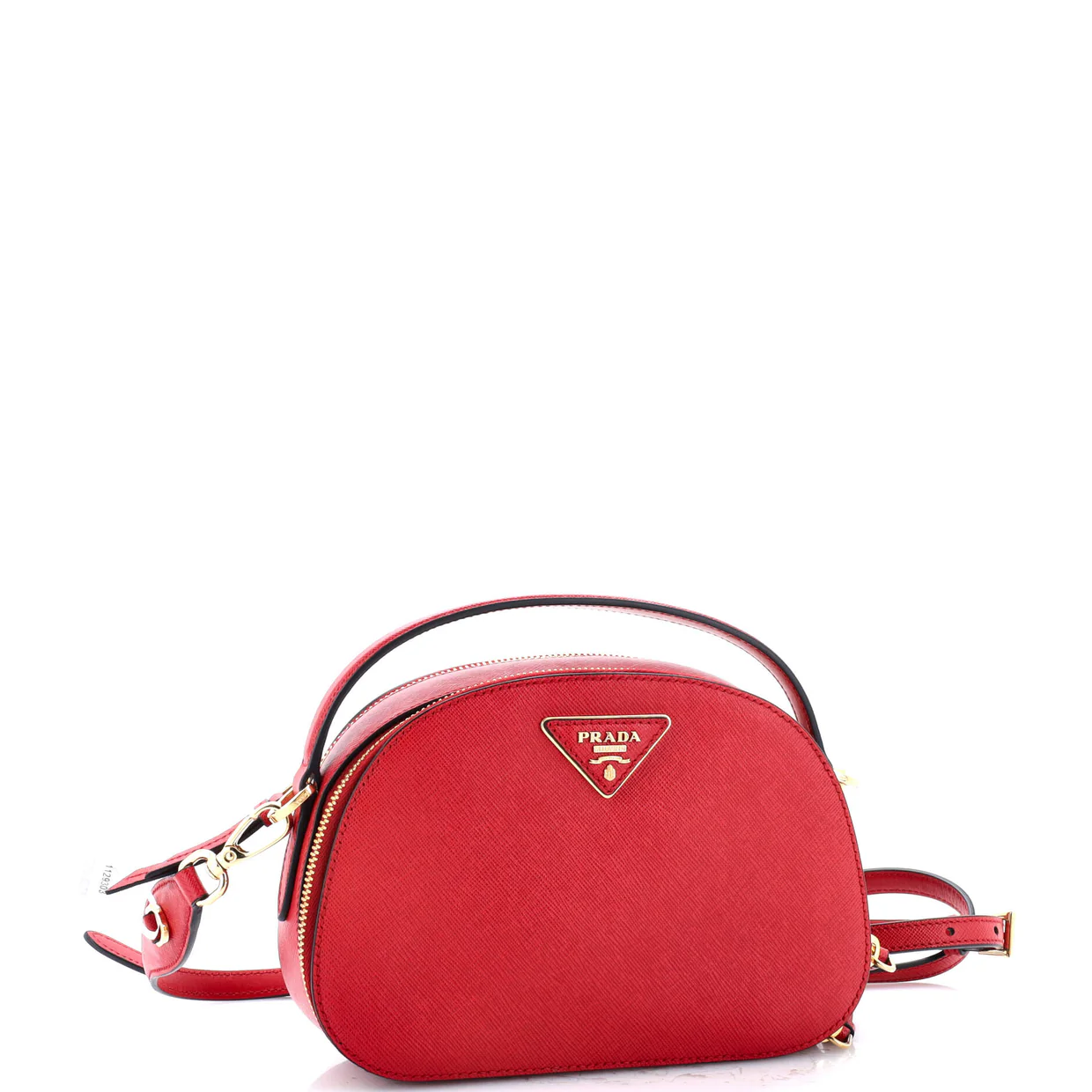 Odette Top Handle Bag Saffiano Leather Small - Deep Luxury