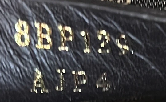 First Bag Sequins Small - Deep Luxury