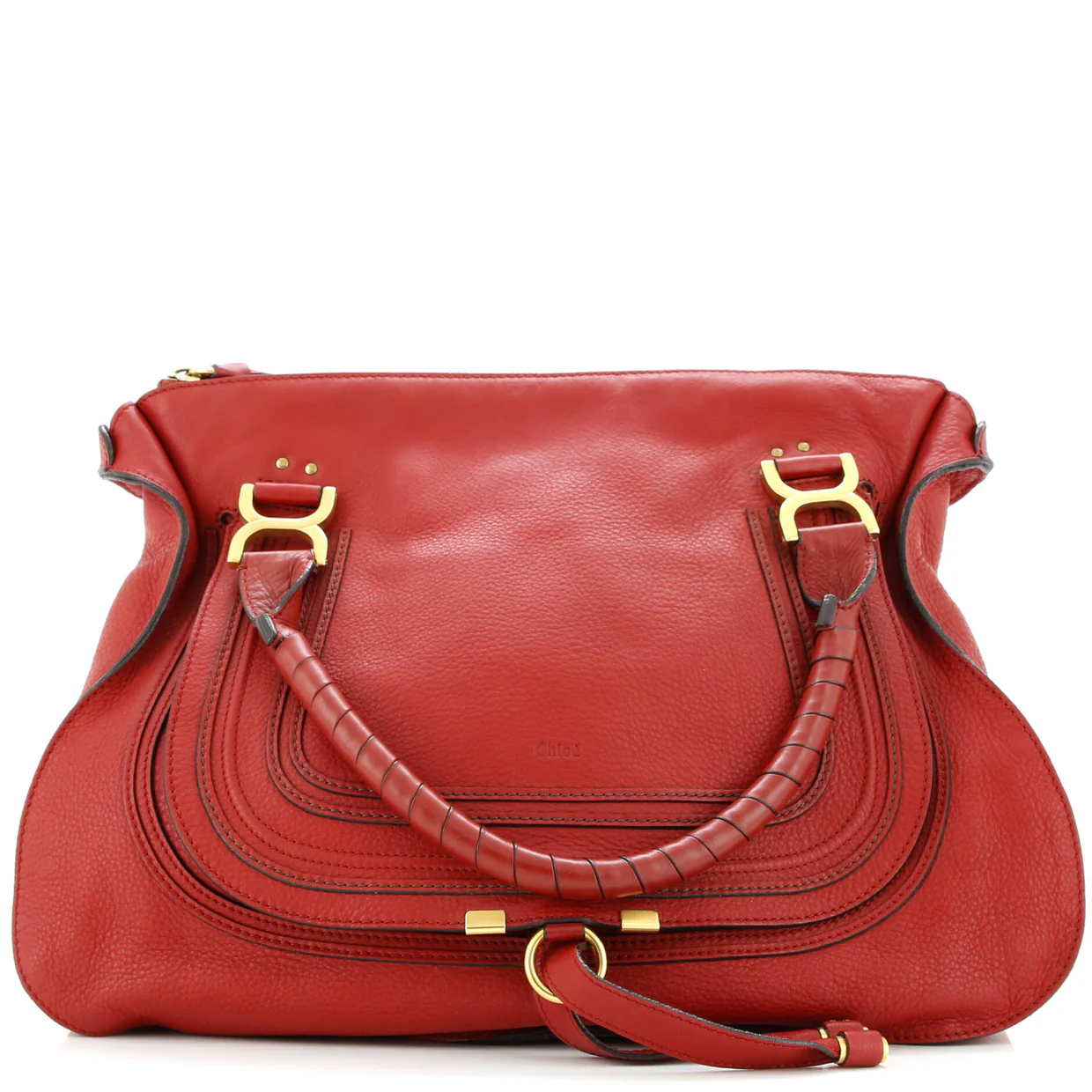 Marcie Shoulder Bag Leather Large - Deep Luxury