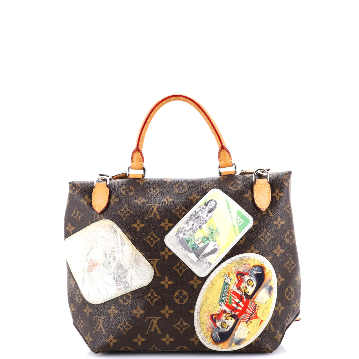 Cindy Sherman Camera Messenger Bag Patch Embellished Monogram Canvas - Deep Luxury