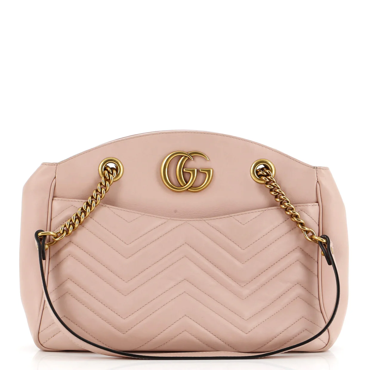 GG Marmont Chain Tote Matelasse Leather Medium - Deep Luxury