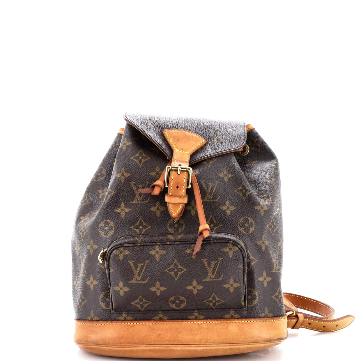 Vintage Montsouris Backpack Monogram Canvas MM - Deep Luxury