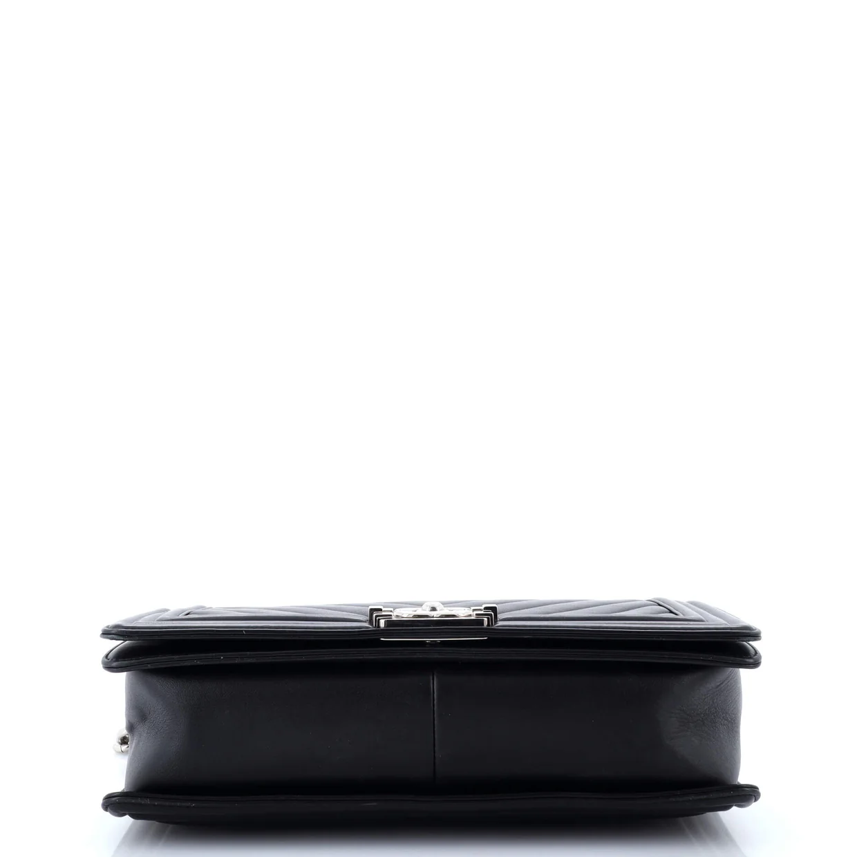 Boy Flap Bag Chevron Calfskin New Medium - Deep Luxury