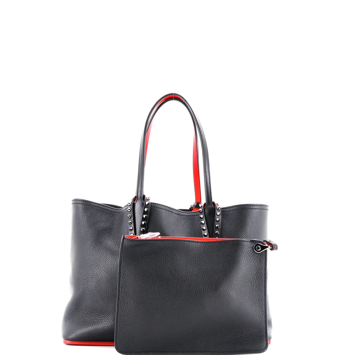 Cabata East West Tote Leather Small - Deep Luxury