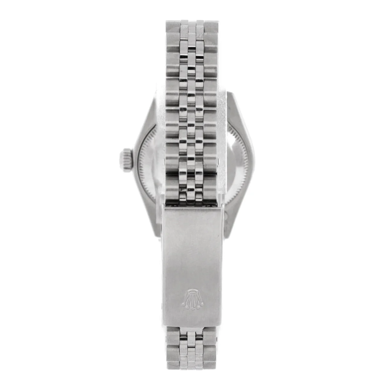 Oyster Perpetual Datejust Automatic Watch Stainless Steel and White Gold with Diamond Markers 26 - Deep Luxury