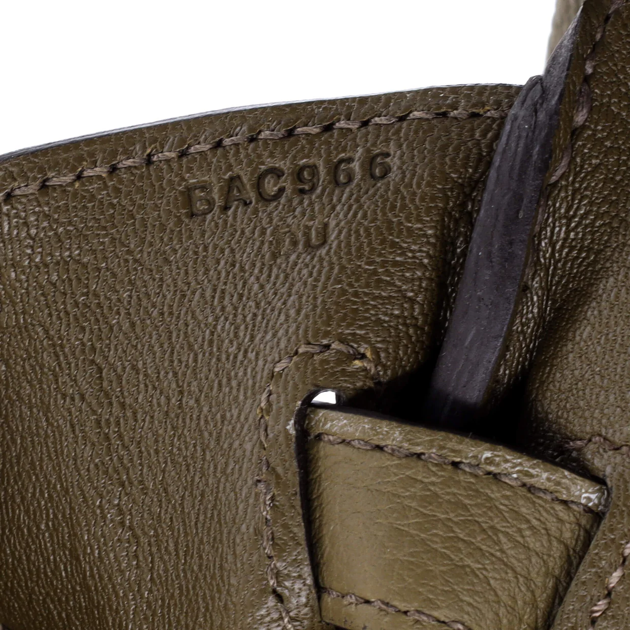 Birkin Handbag Vert Maquis Togo with Palladium Hardware 30 - Deep Luxury