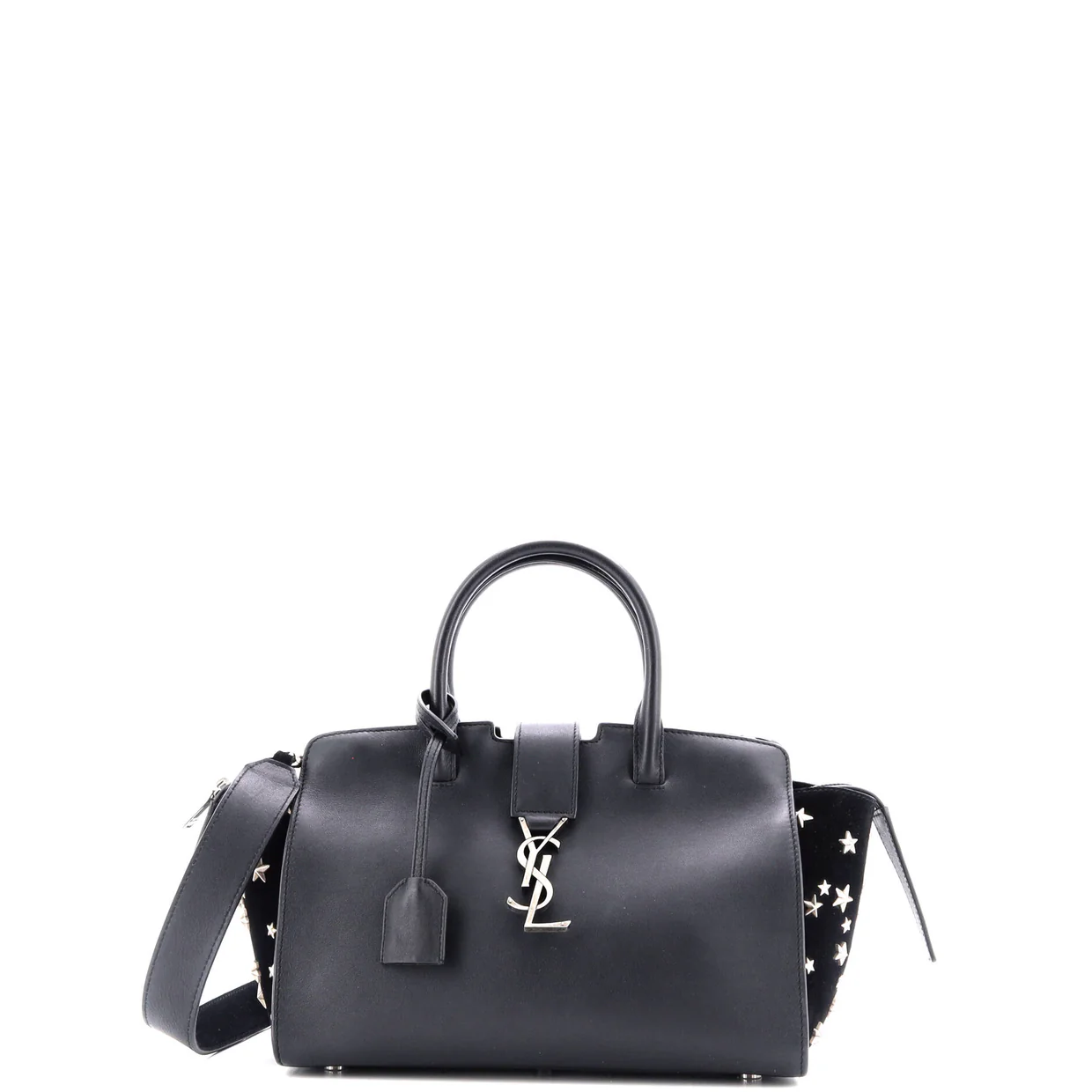 Monogram Cabas Downtown Leather with Studded Suede Baby - Deep Luxury