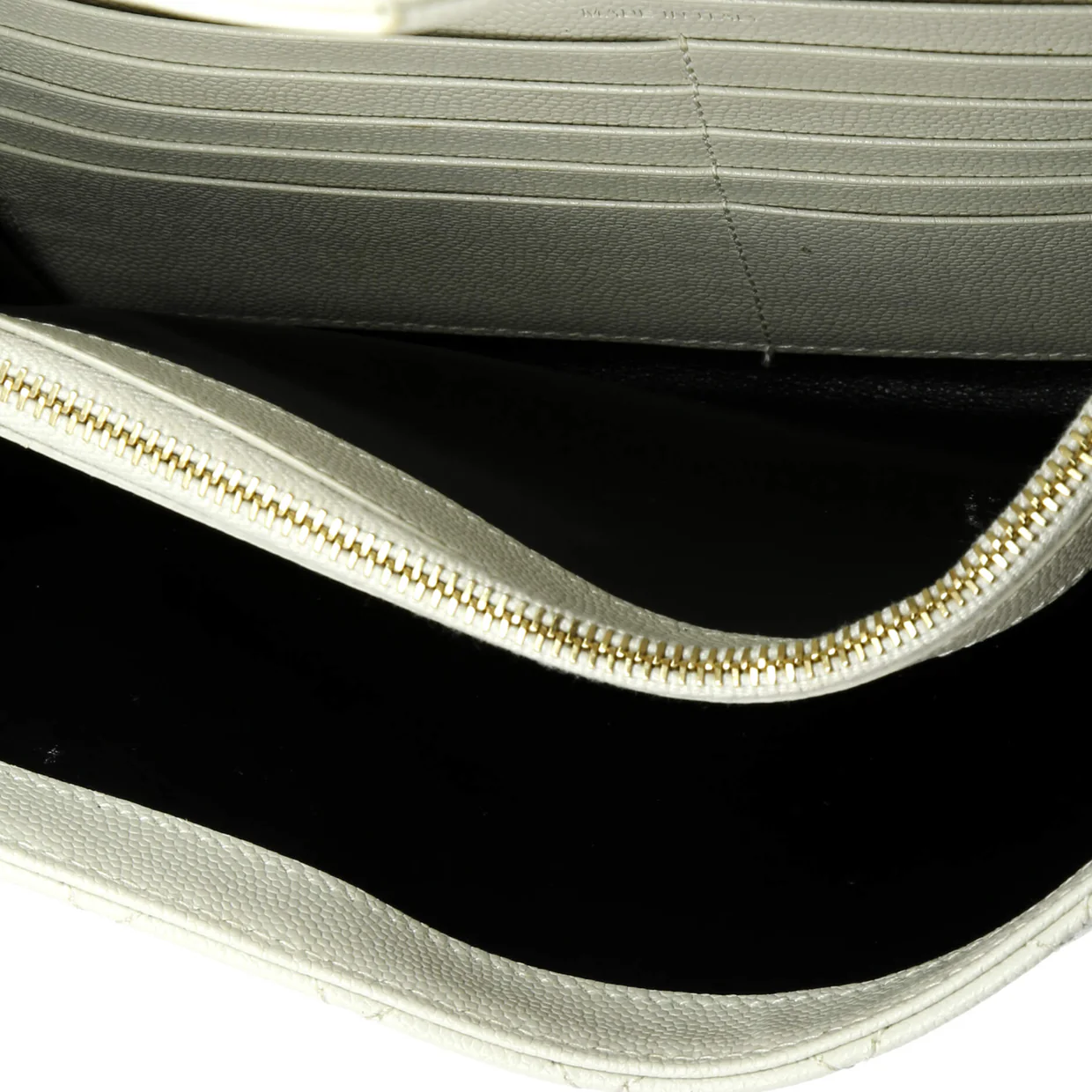 Classic Monogram Chain Wallet Mixed Matelasse Leather Medium - Deep Luxury