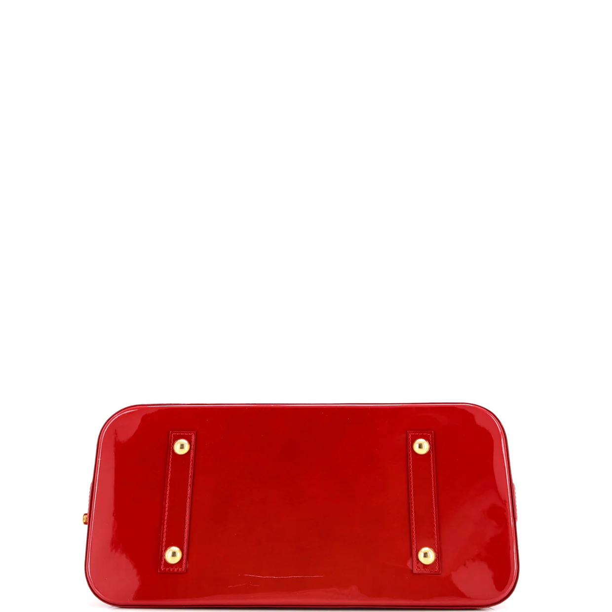 Alma Handbag Monogram Vernis GM - Deep Luxury