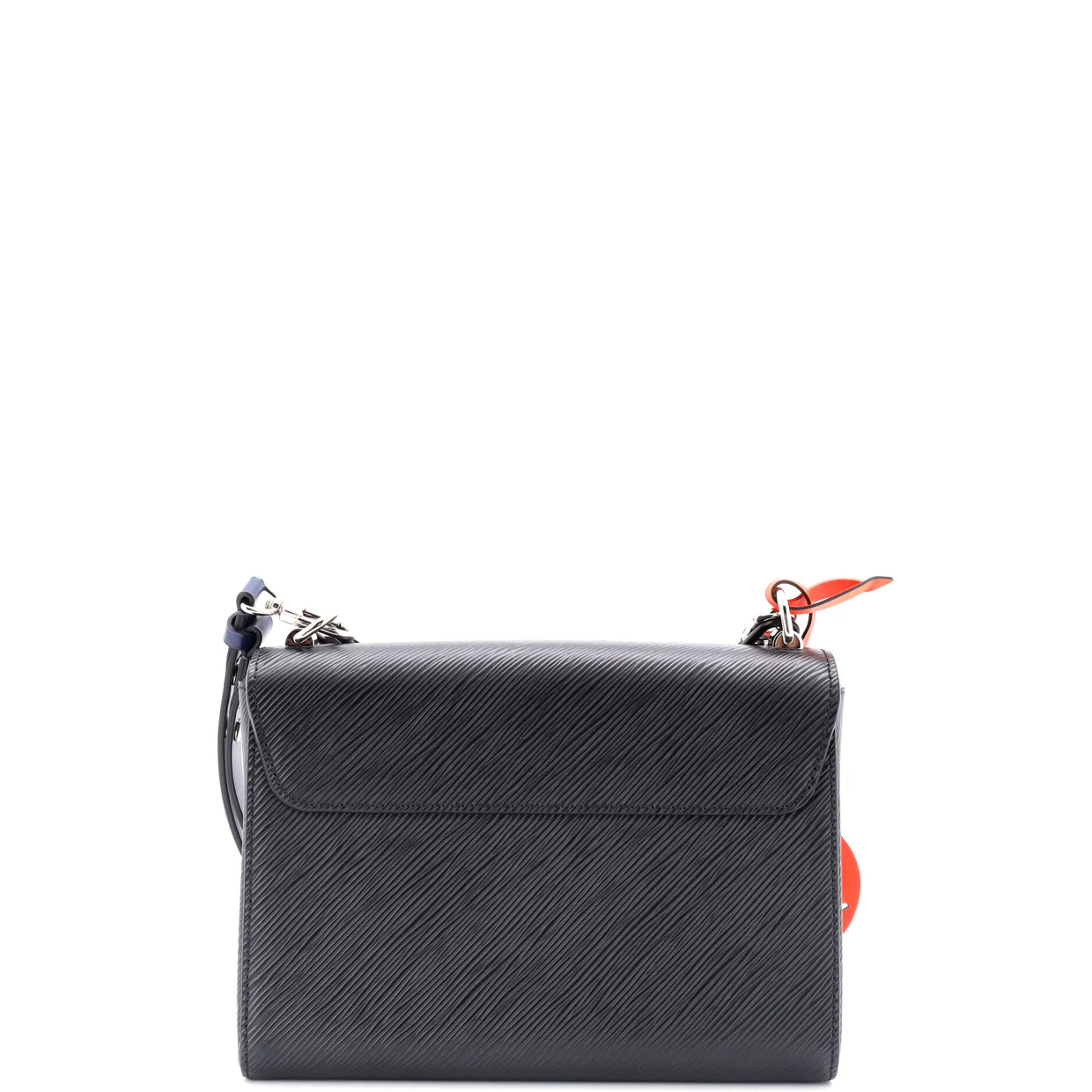 Braided Handle Twist Bag Epi Leather MM - Deep Luxury