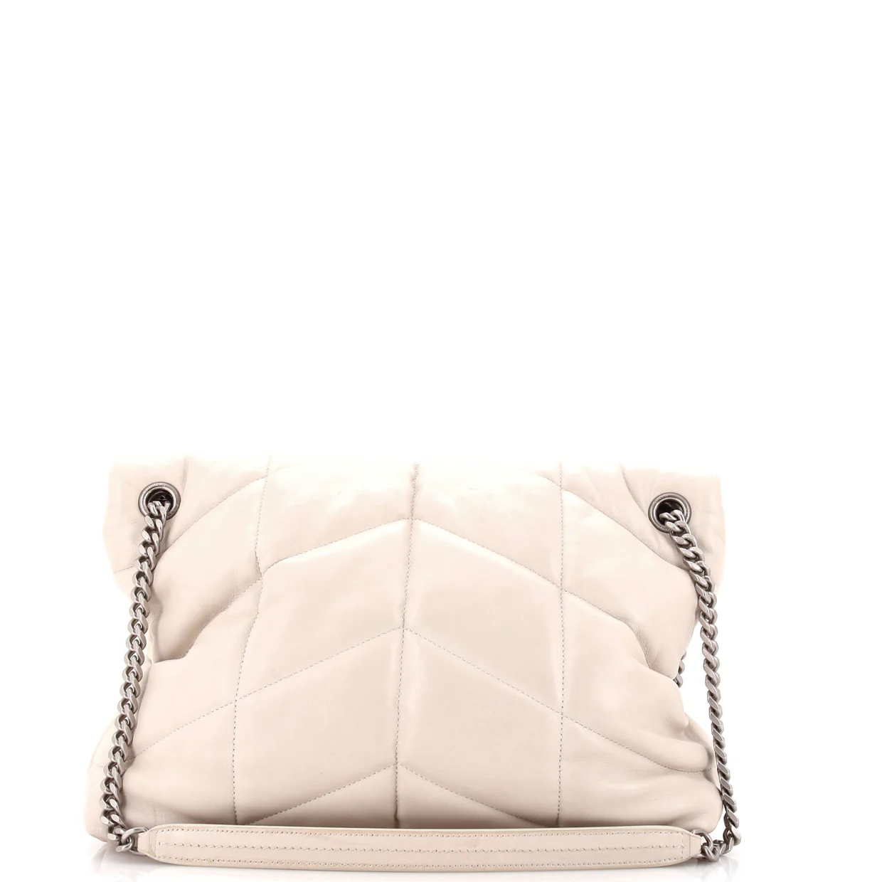 Loulou Puffer Shoulder Bag Quilted Leather Medium - Deep Luxury