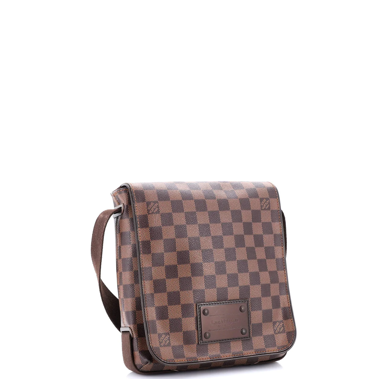Brooklyn Handbag Damier PM - Deep Luxury