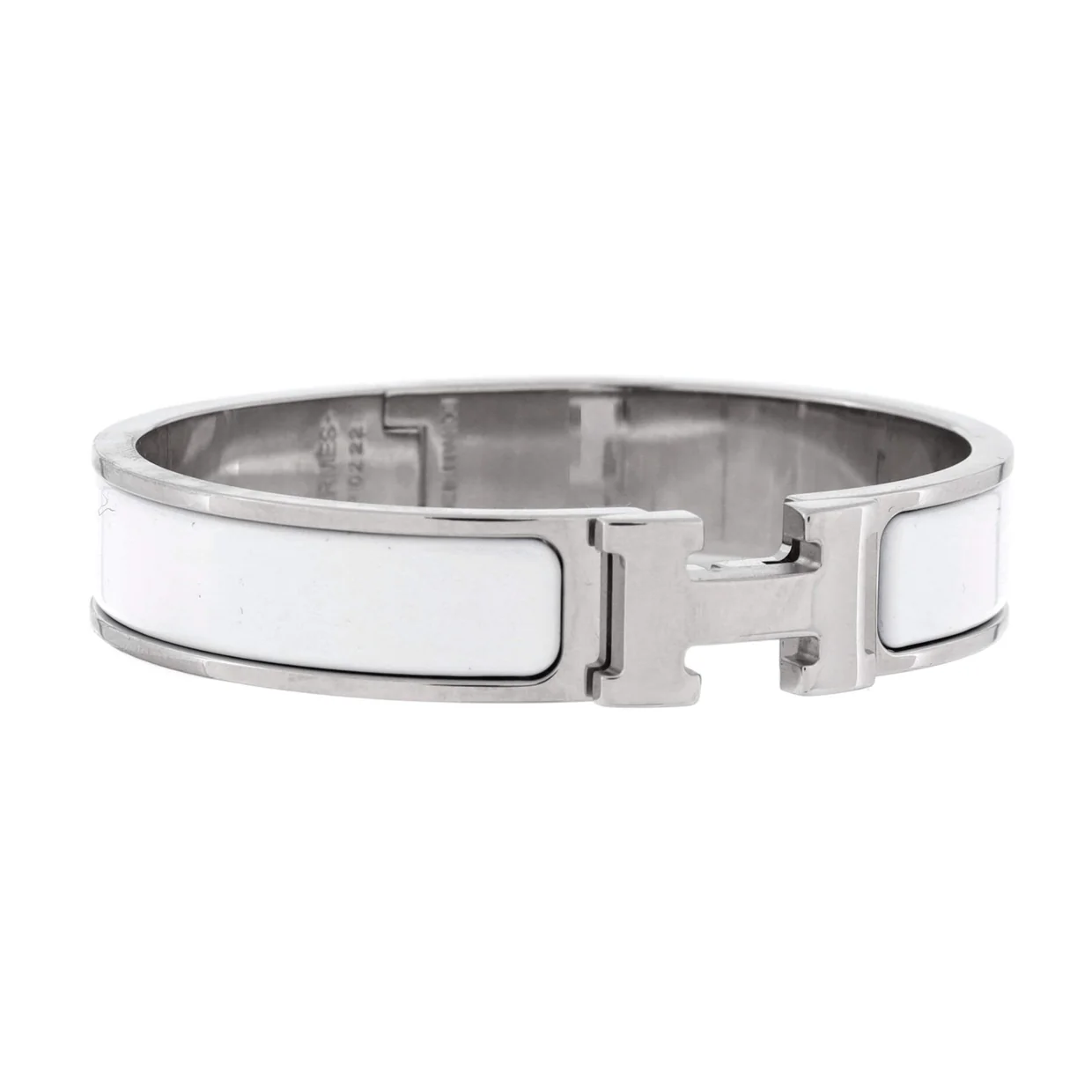 Clic H Bracelet Enamel Narrow - Deep Luxury