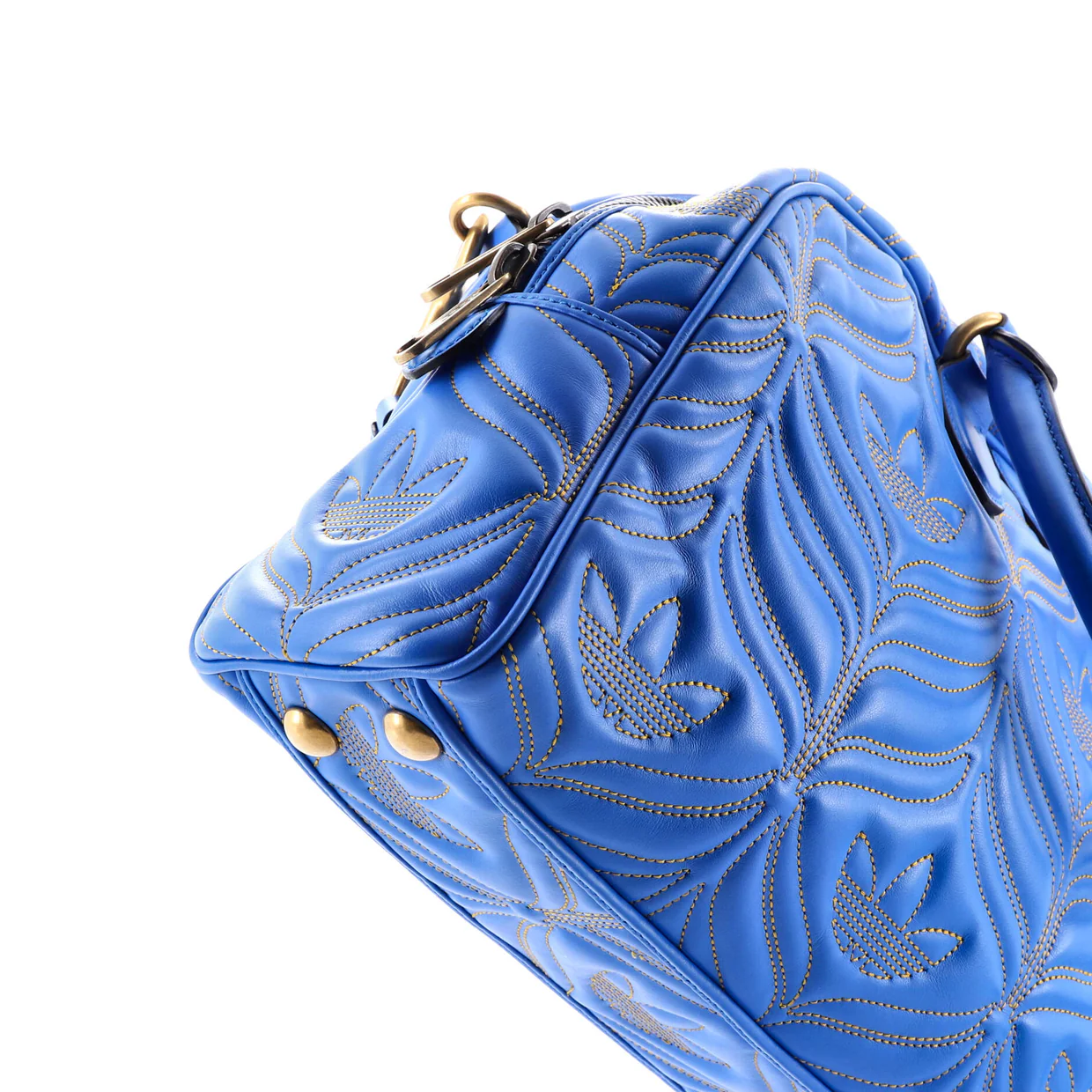 x adidas Duffle Bag Quilted Leather Medium - Deep Luxury