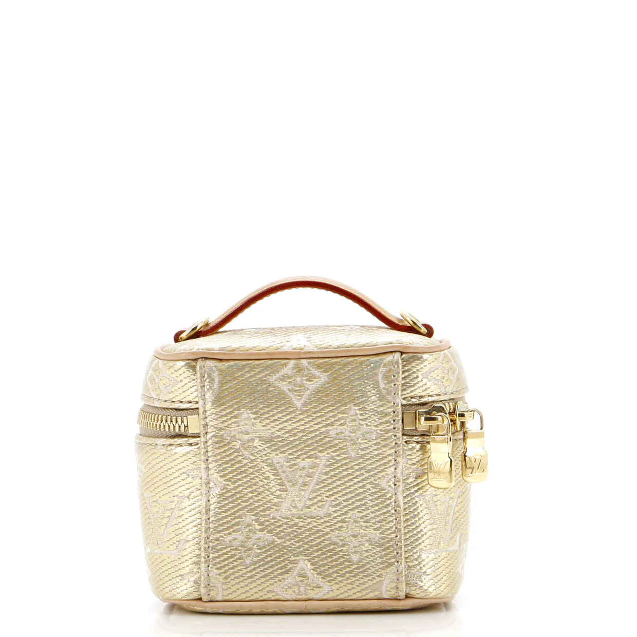 Vanity Case Monoglam Jacquard Canvas Micro - Deep Luxury