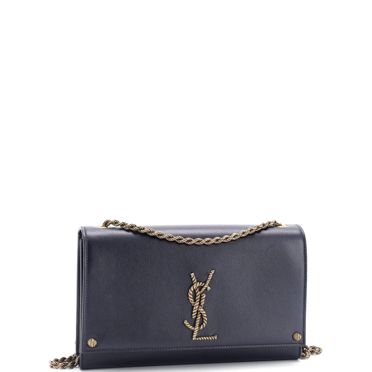 Classic Monogram Crossbody Bag Calfskin Medium - Deep Luxury