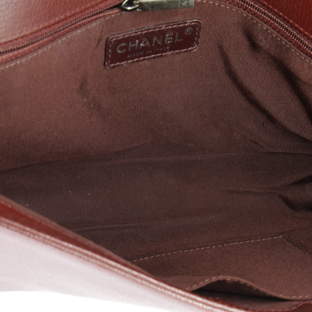 Boy Flap Bag Quilted Goatskin with Patent New Medium - Deep Luxury