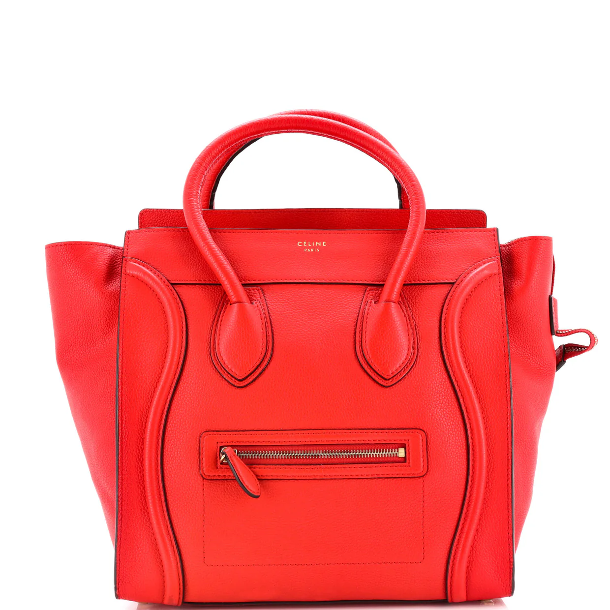 Luggage Bag Grainy Leather Mini - Deep Luxury