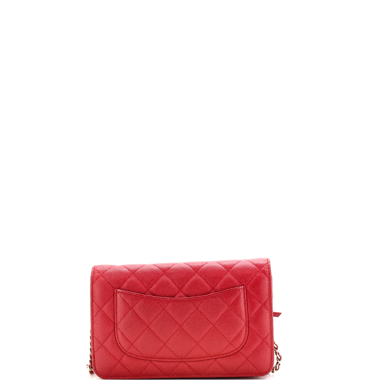 Wallet on Chain Quilted Caviar - Deep Luxury