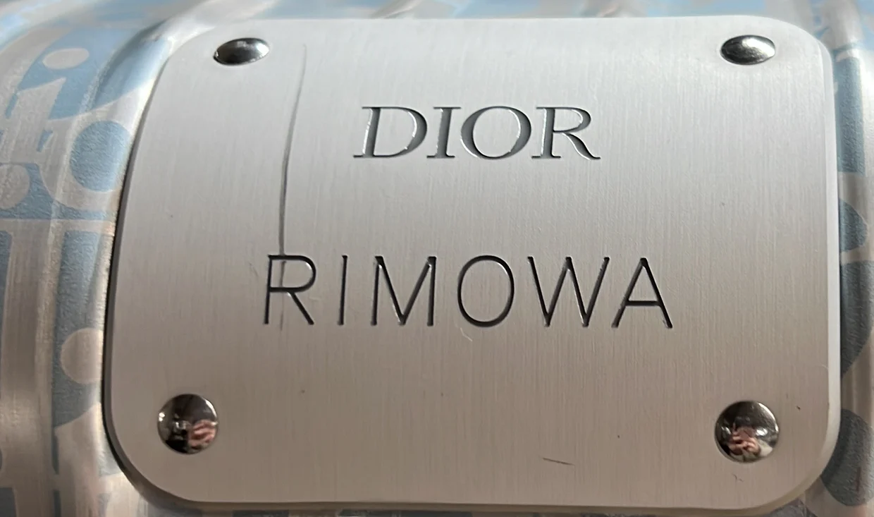 Dior x Rimowa Cabin Trolley Oblique Aluminum - Deep Luxury
