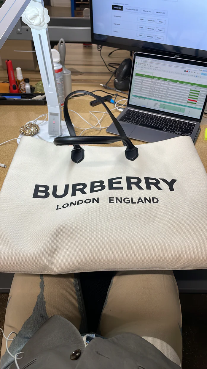 Lewes Logo Tote Canvas XL - Deep Luxury