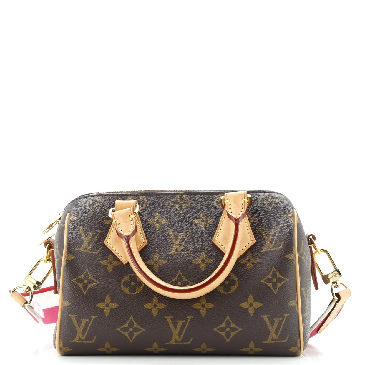 Speedy Bandouliere Bag Monogram Canvas 20 - Deep Luxury