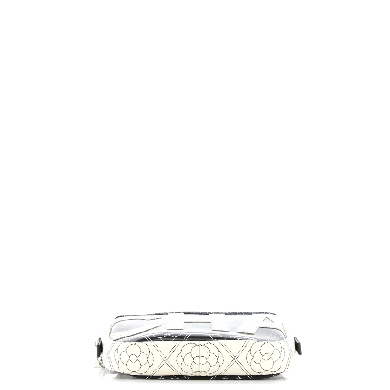 Logo Camera Case Clutch Printed Coated Canvas - Deep Luxury