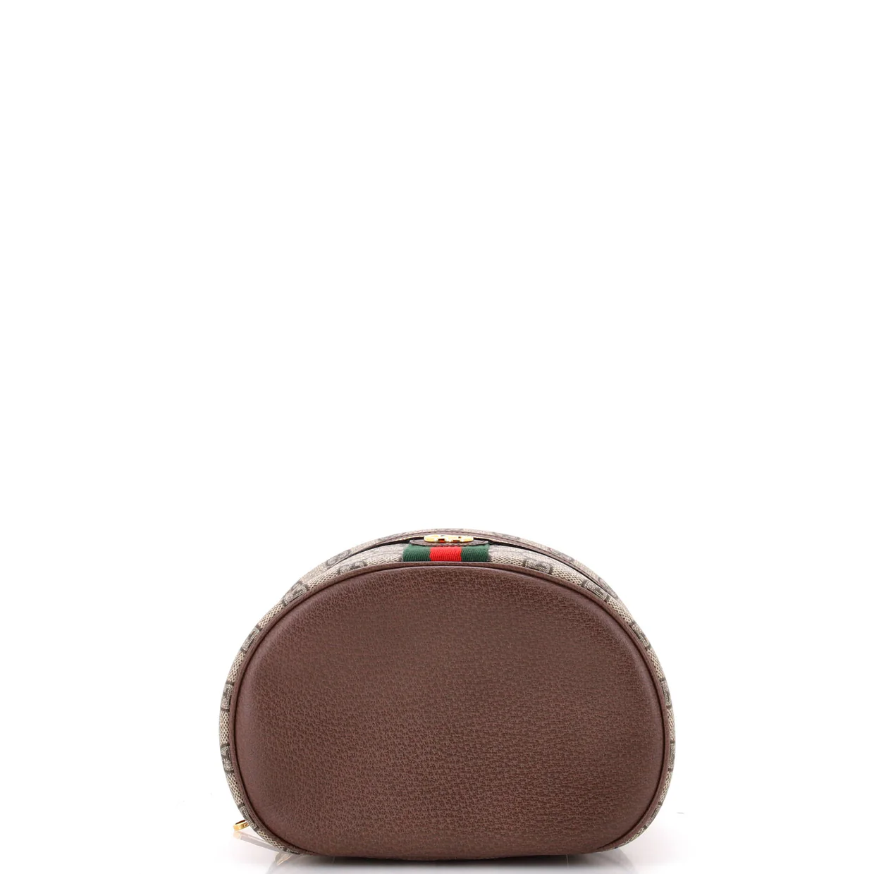 Ophidia Top Handle Cosmetic Case GG Coated Canvas Small - Deep Luxury