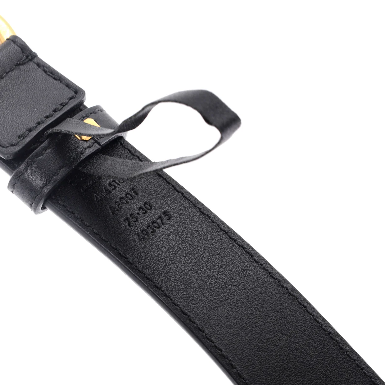 GG Marmont Belt Leather Medium 75 - Deep Luxury