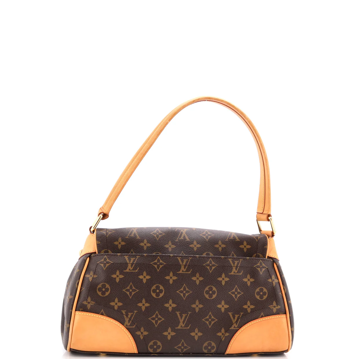 Beverly Handbag Monogram Canvas MM - Deep Luxury