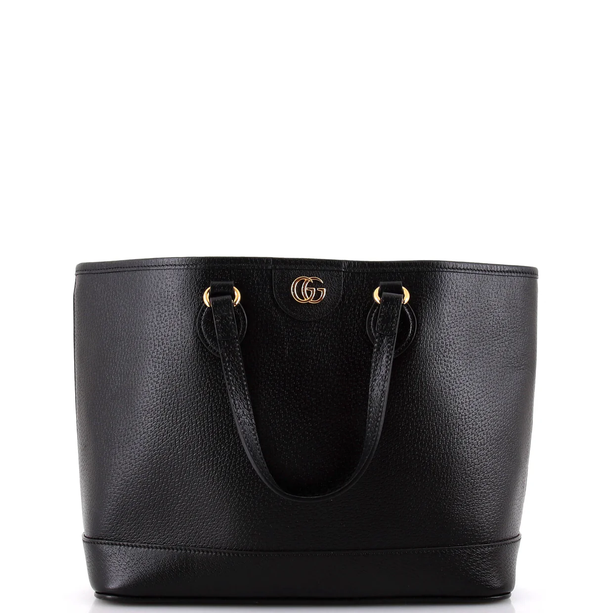 Ophidia Top Handle Shopping Tote Leather Small - Deep Luxury