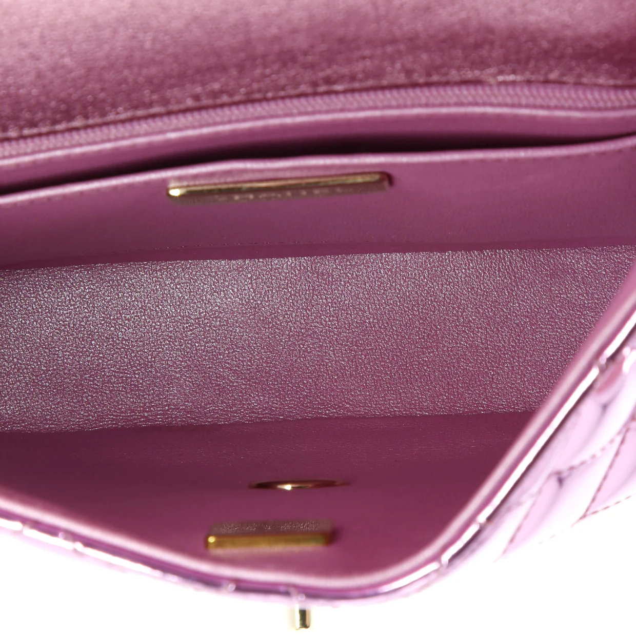 Classic Single Flap Bag with Star Coin Purse Quilted Metallic Leather Mini - Deep Luxury