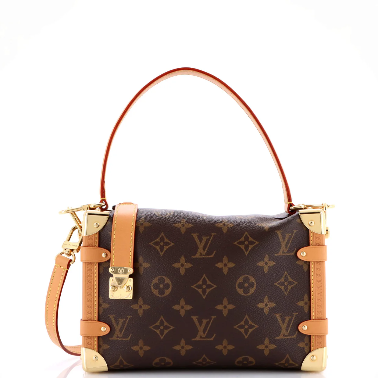 Side Trunk Handbag Monogram Canvas MM - Deep Luxury