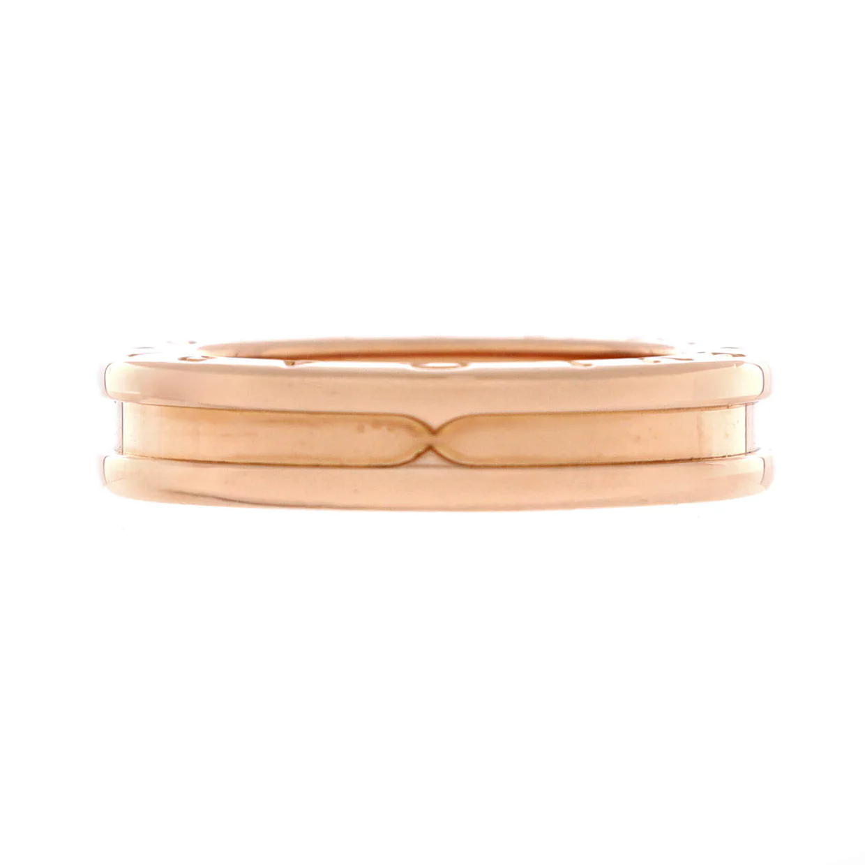 B.Zero1 One Band Ring 18K Rose Gold - Deep Luxury
