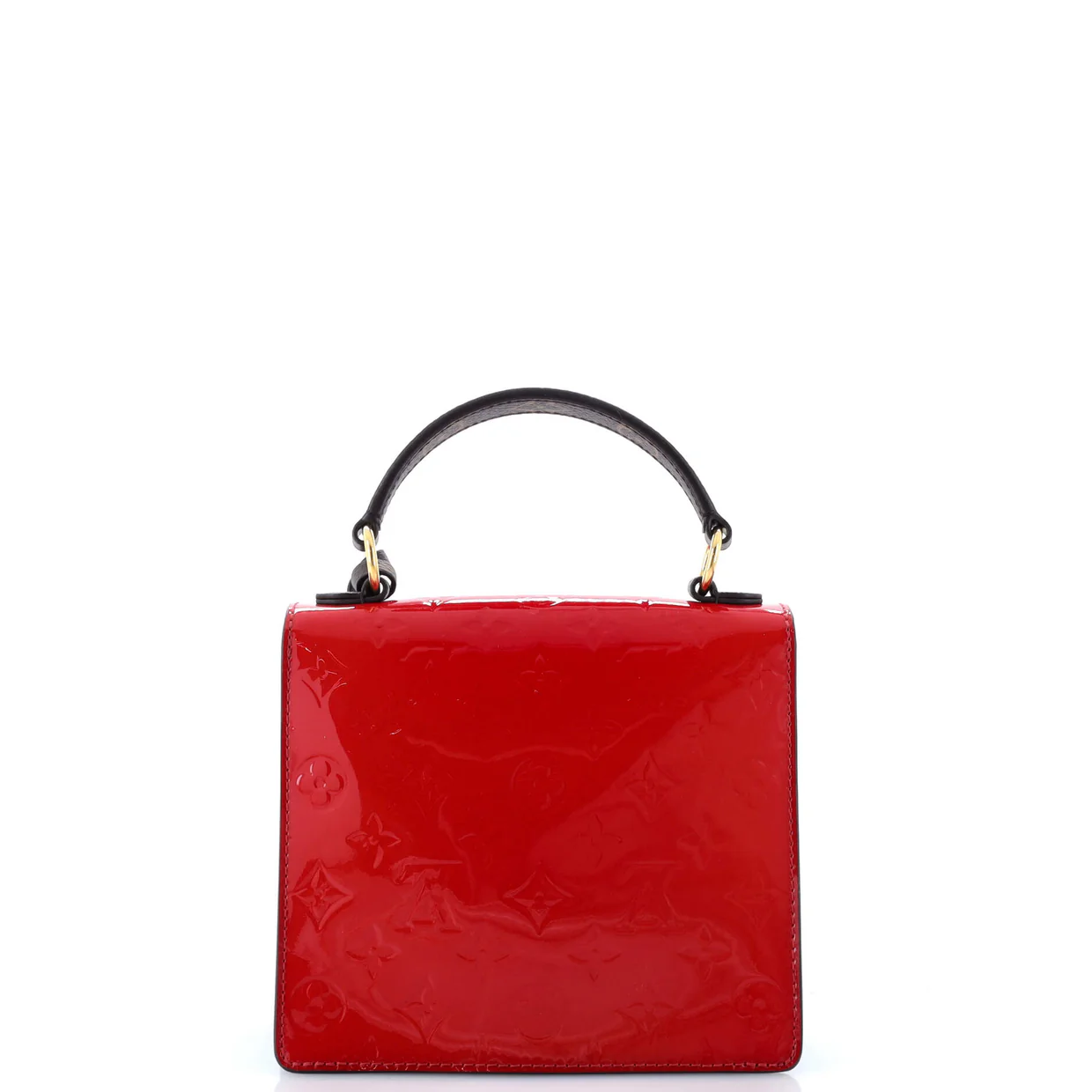 Spring Street NM Handbag Monogram Vernis with Monogram Canvas and Epi Leather - Deep Luxury