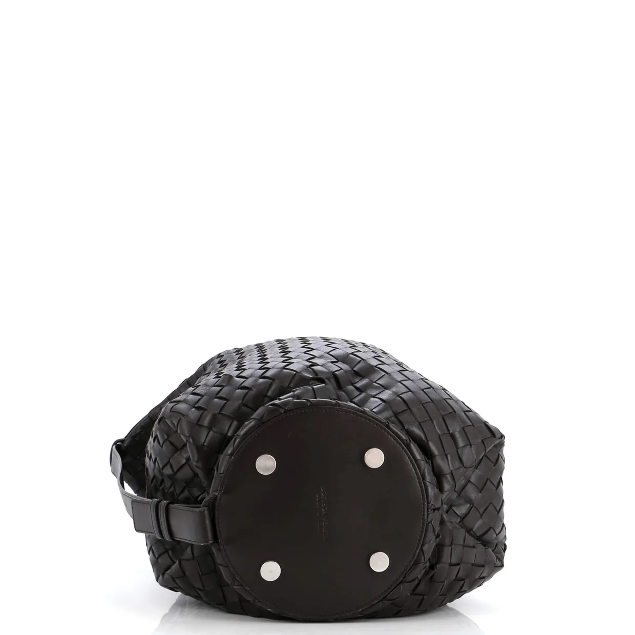 Hop Bag Intrecciato Leather Large - Deep Luxury