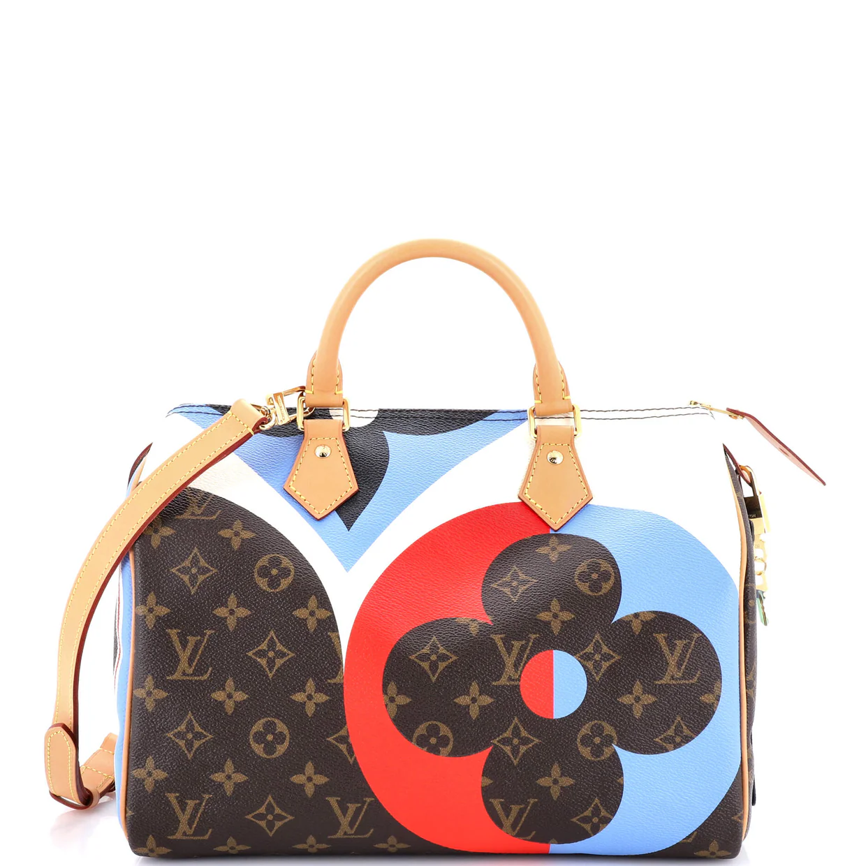 Speedy Bandouliere Bag Limited Edition Game On Monogram Canvas 30 - Deep Luxury