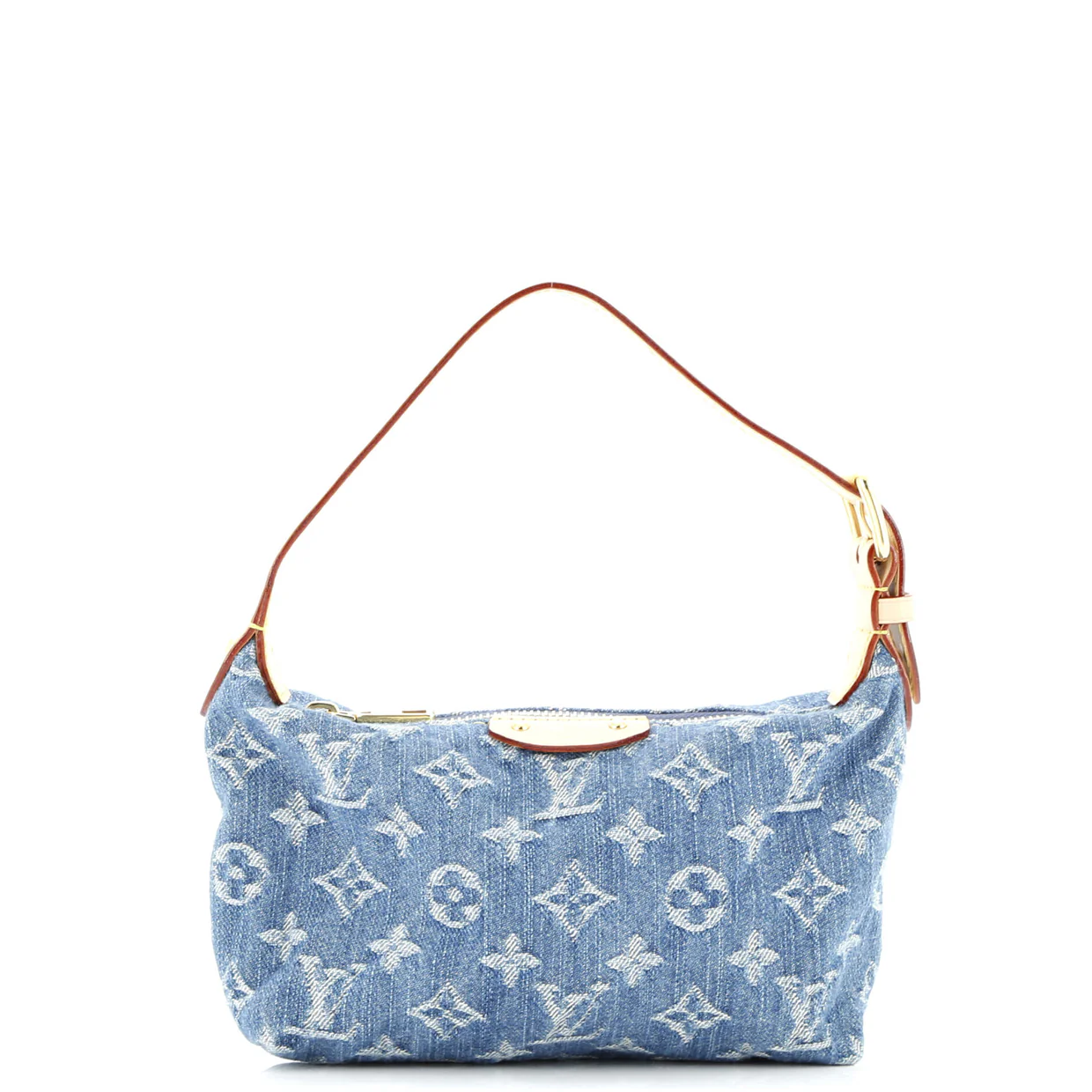 Hills Pochette LV Remix Monogram Denim - Deep Luxury