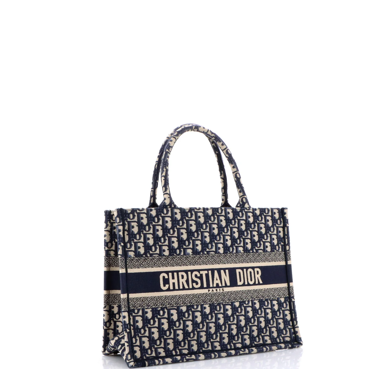 Book Tote Oblique Canvas Medium - Deep Luxury