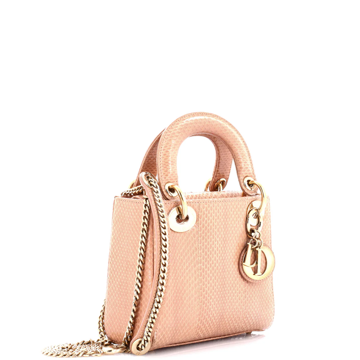 Lady Dior Chain Bag Python Mini - Deep Luxury