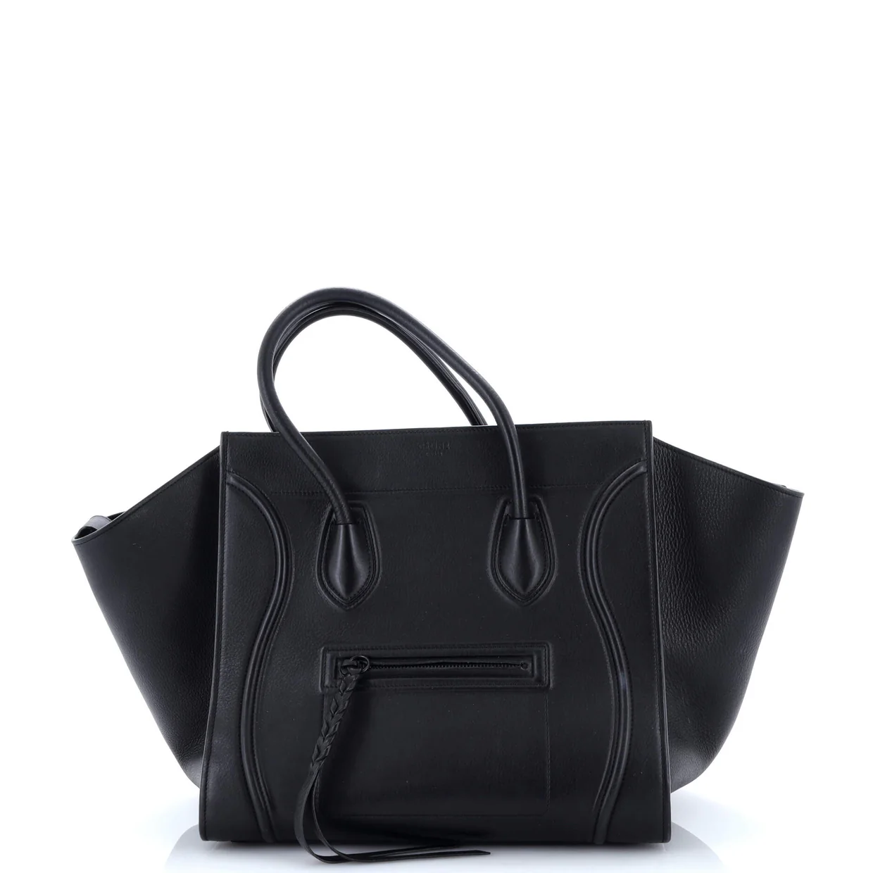 Phantom Bag Grainy Leather Medium - Deep Luxury