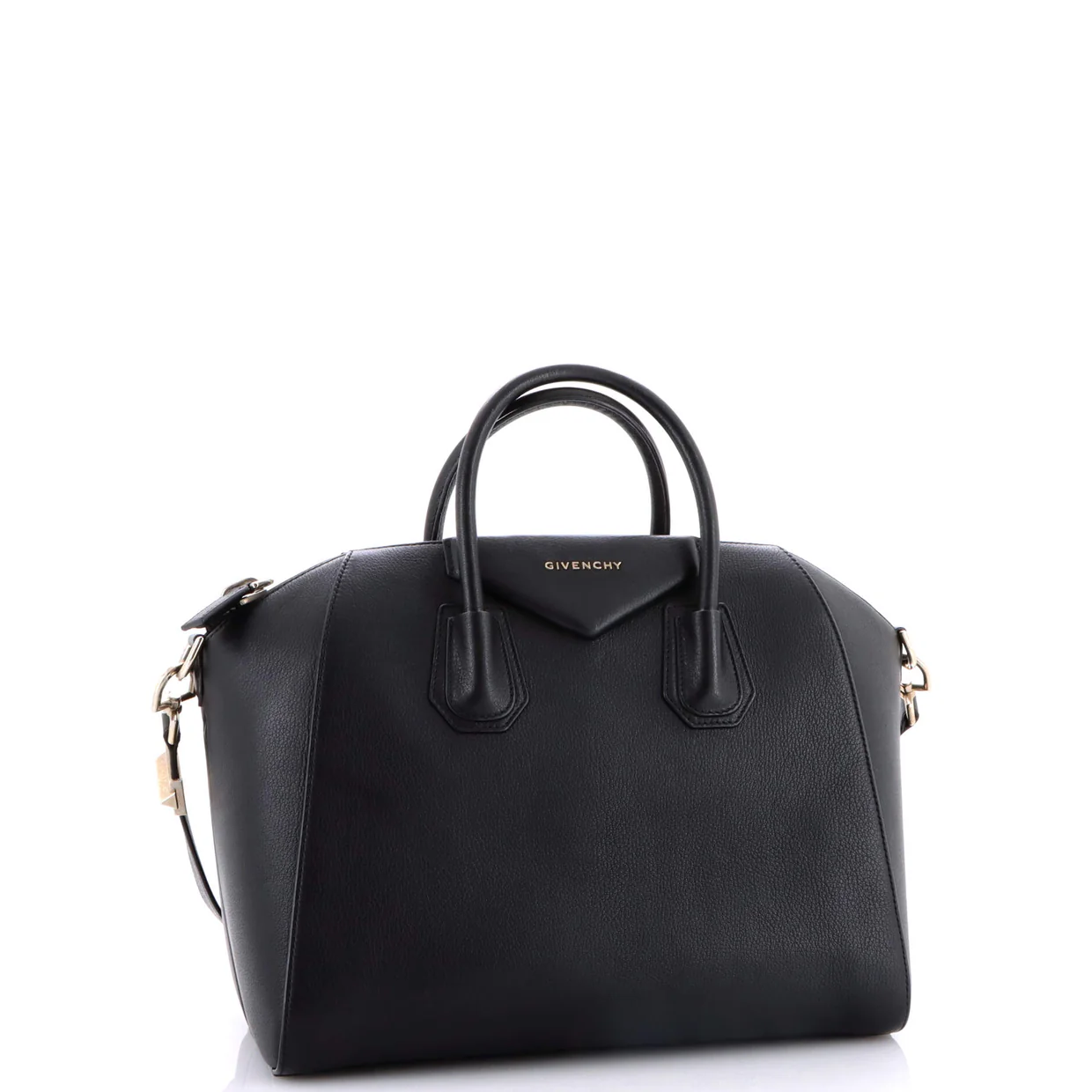 Antigona Bag Leather Medium - Deep Luxury