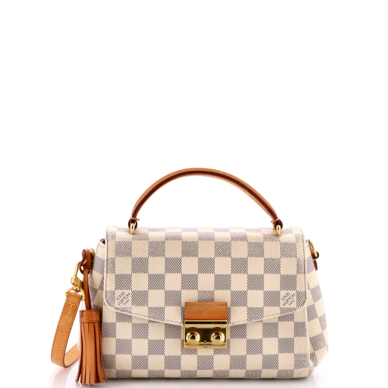 Croisette Handbag Damier - Deep Luxury