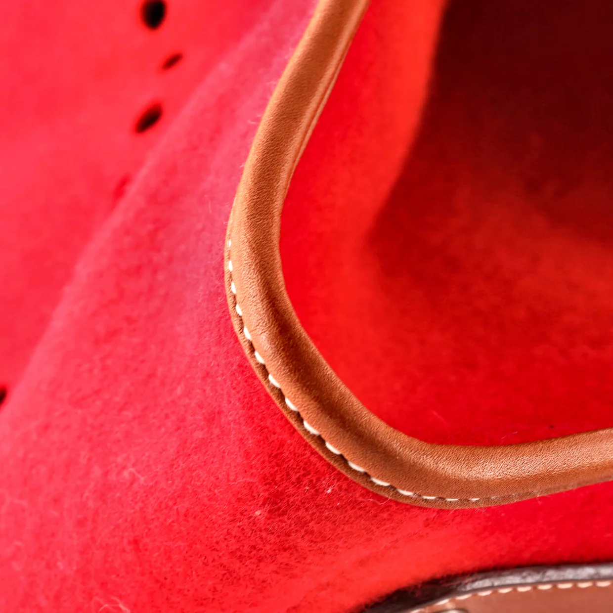 Feu2Dou Tote Wool and Leather - Deep Luxury