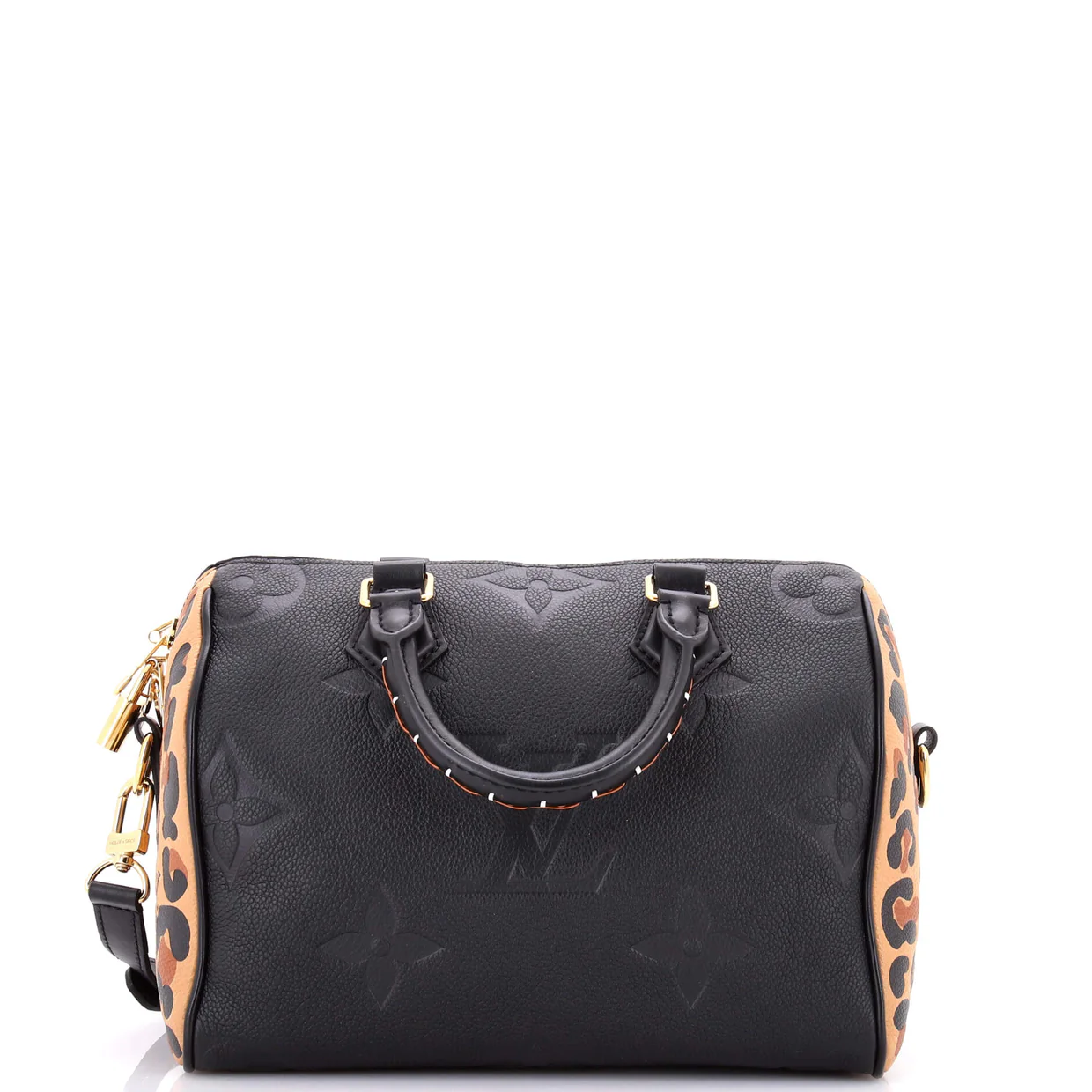 Speedy Bandouliere Bag Wild at Heart Monogram Empreinte Giant 25 - Deep Luxury