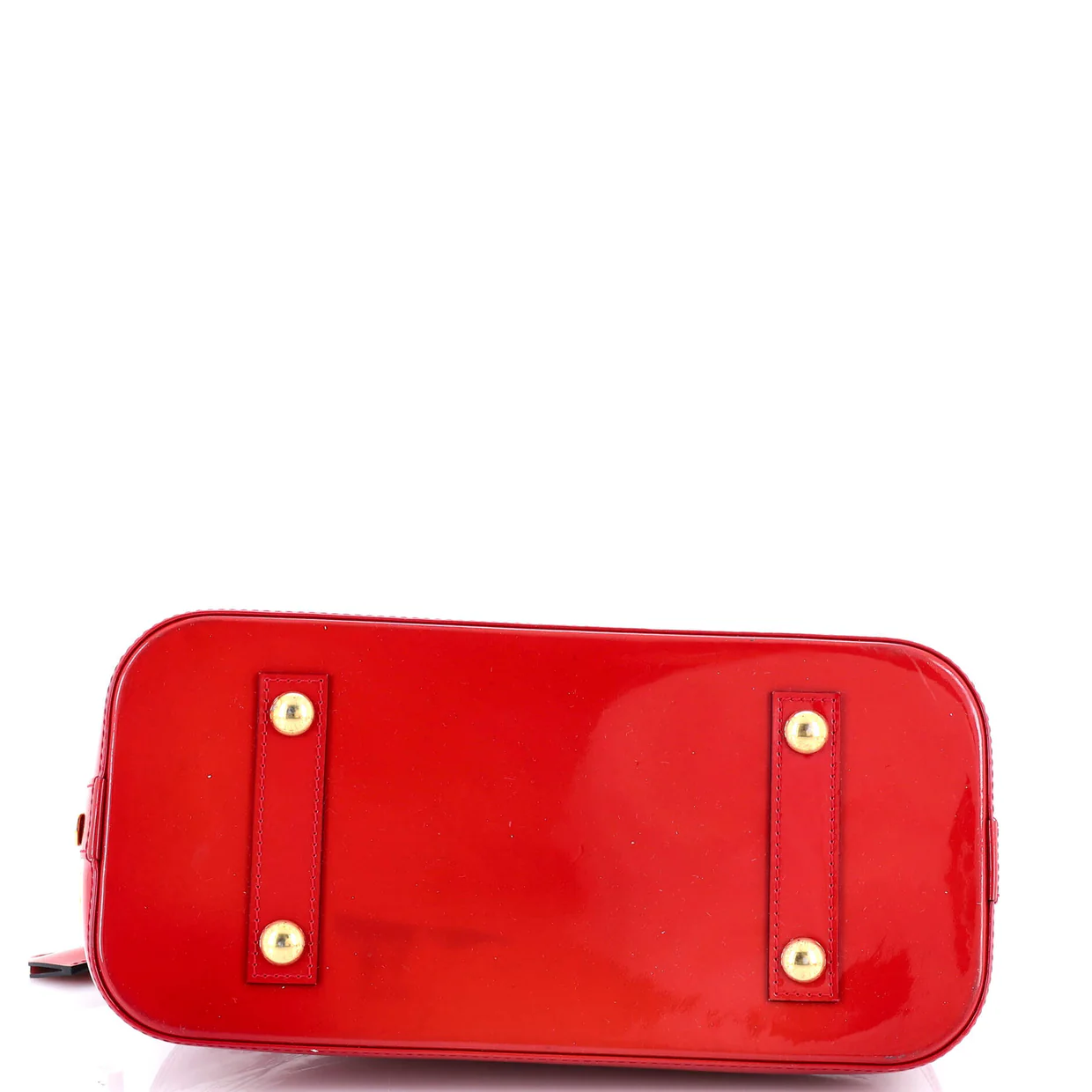 Alma Handbag Monogram Vernis PM - Deep Luxury