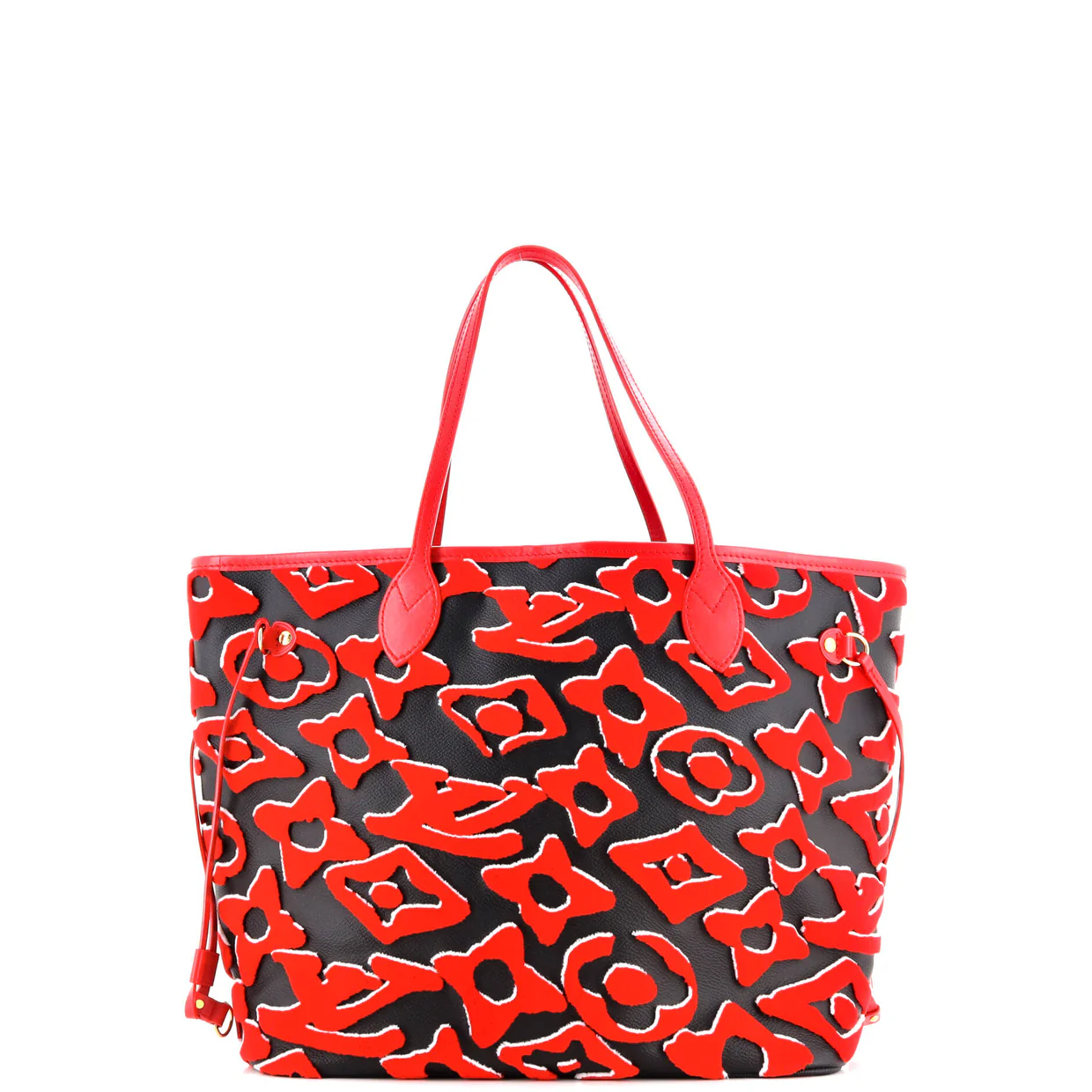 Neverfull NM Tote Limited Edition Urs Fischer Tufted Monogram Canvas MM - Deep Luxury