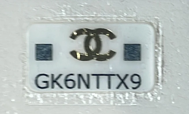 CC Book Card Holder with Chain Quilted Lambskin - Deep Luxury