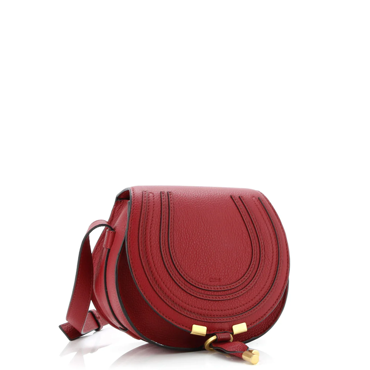 Marcie Crossbody Bag Leather Small - Deep Luxury